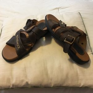 Men Brown Sandals Size 10